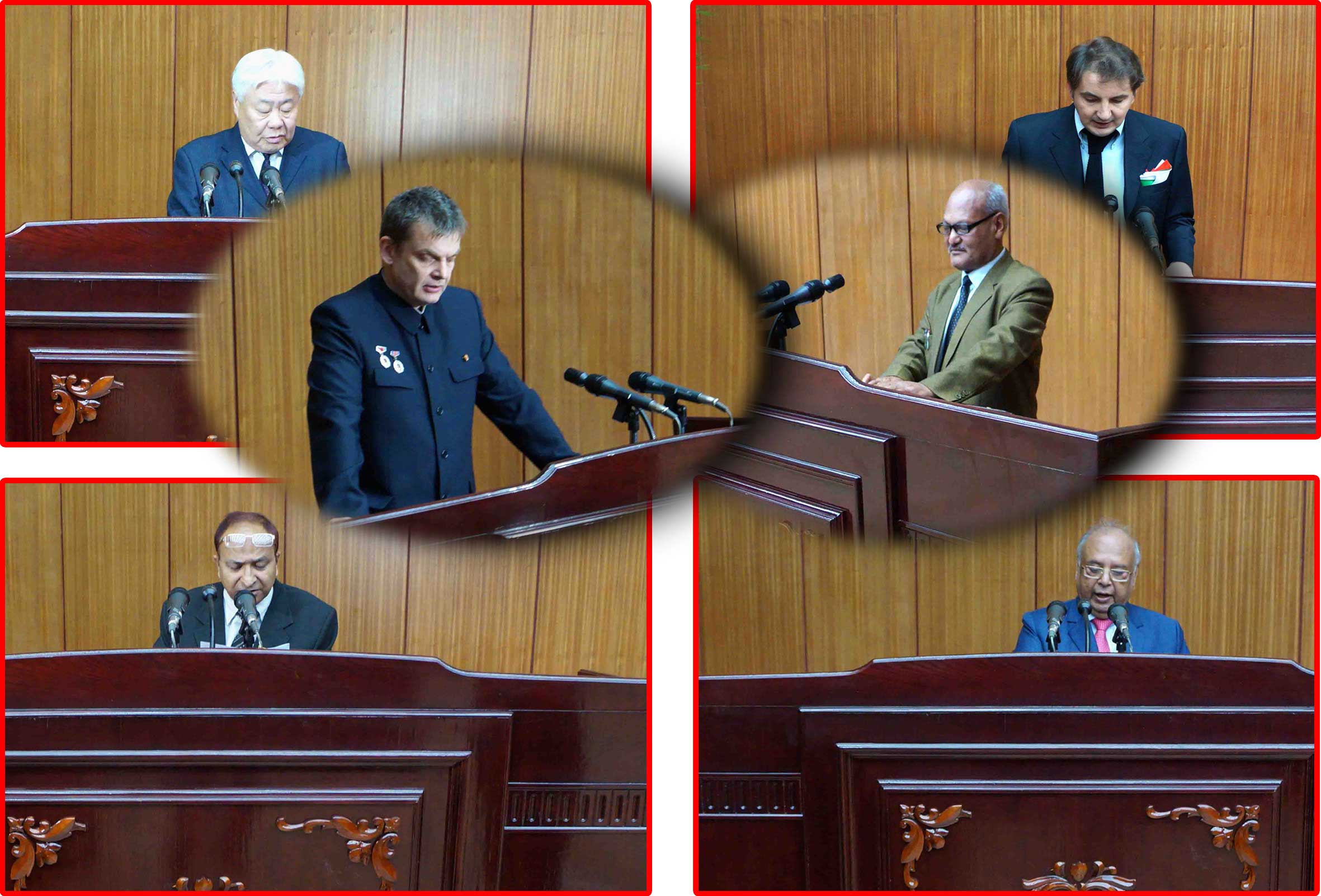 1-주체사상국제토론회 토론자들