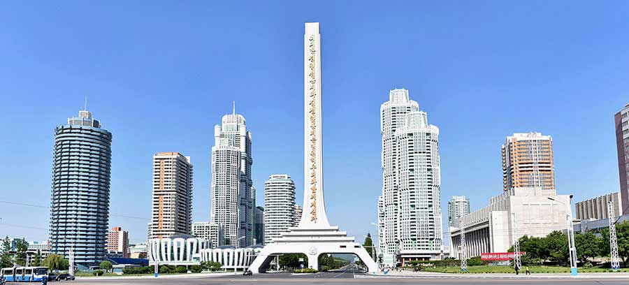 0-려명거리와 더불어 변모된 수도의 새 풍경