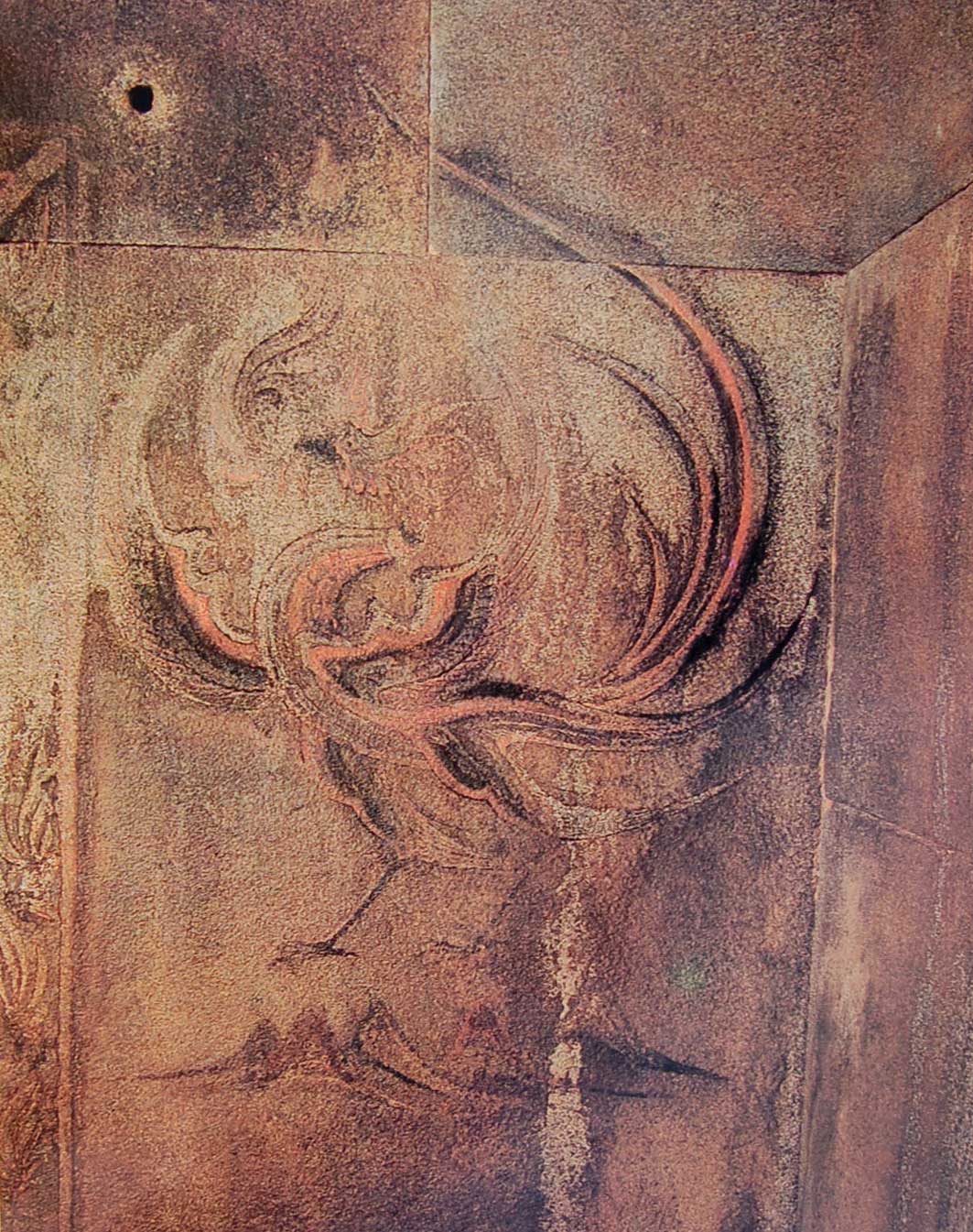 0-큰무덤안칸 남벽서쪽부분의 주작