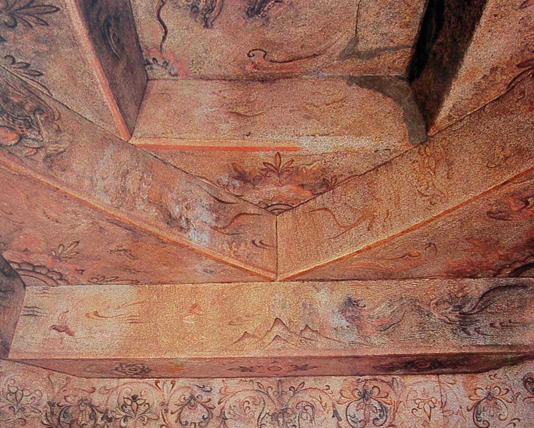 0-큰무덤안칸 동쪽천정의 벽화