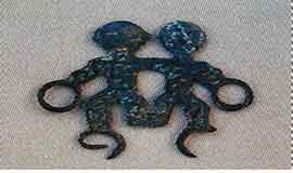 청동2인교예장식품