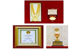 Medal and Cup of Doctor of Socio-political Science