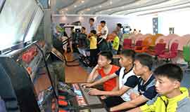 E-entertainment Hall at the Songdowon International Schoolchildren’s Camp