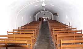 The tunnel meeting room in Jonsung Revolutionary Site