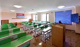 multi-function classroom of Pyongyang Orphans’ Secondary School