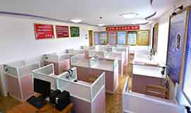 room for foreign languages of Pyongyang Orphans’ Secondary School