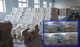 Des produits principaux de la filature Kim Jong Suk de Pyonyang