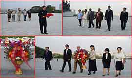 Nouvelles de la visite de Pyongyang des partisans des idées du Juche en septembre 2016 