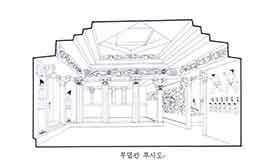 Perspective View of Tomb's Chamber