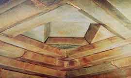 작은 무덤 안칸천정