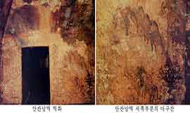 안칸남벽 벽화