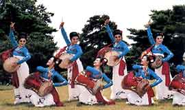 군무 《장고춤》